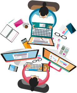 logo design center image